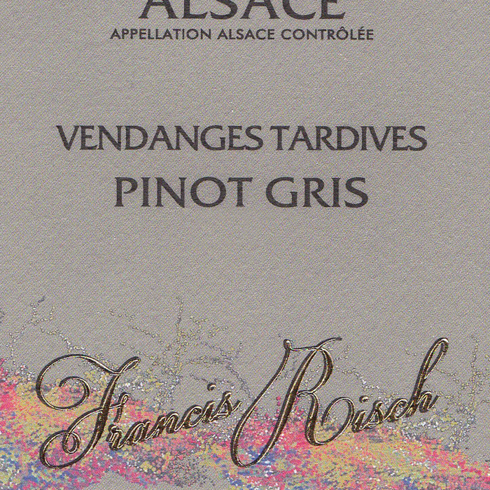 Pinot gris Vendanges Tardives
