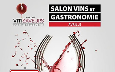 Salon vitisaveurs vin et gastronomie à Avrillé (49)