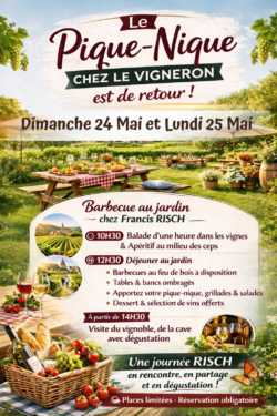 pique nique du vigneron